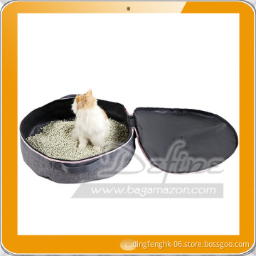 Easy Cleaning Portable Round Cat Litter Pan Factory